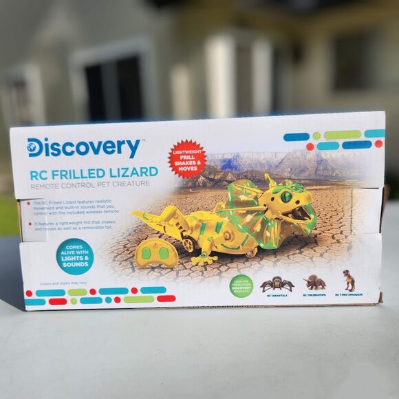 NEW Discovery Kids Robot RC Frilled Lizard Wireless Controller with Motion Activ - Picture 3 of 12
